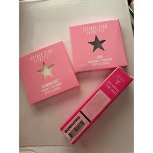 Jeffrey star lipstick and eye shadow
